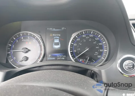 2017 Infiniti Q60 3.0T Premium z USA, uszkodzony, nr VIN JN1EV7EL0HM550437